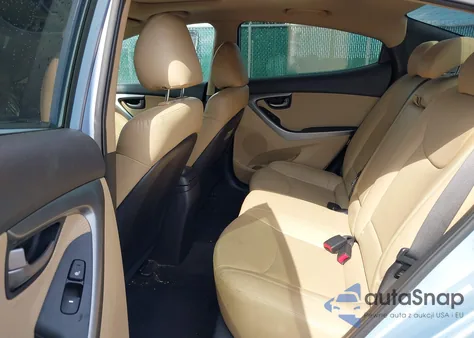 2012 Hyundai Elantra Limited (Ulsan Plant) from USA, damaged, VIN KMHDH4AE4CU207639